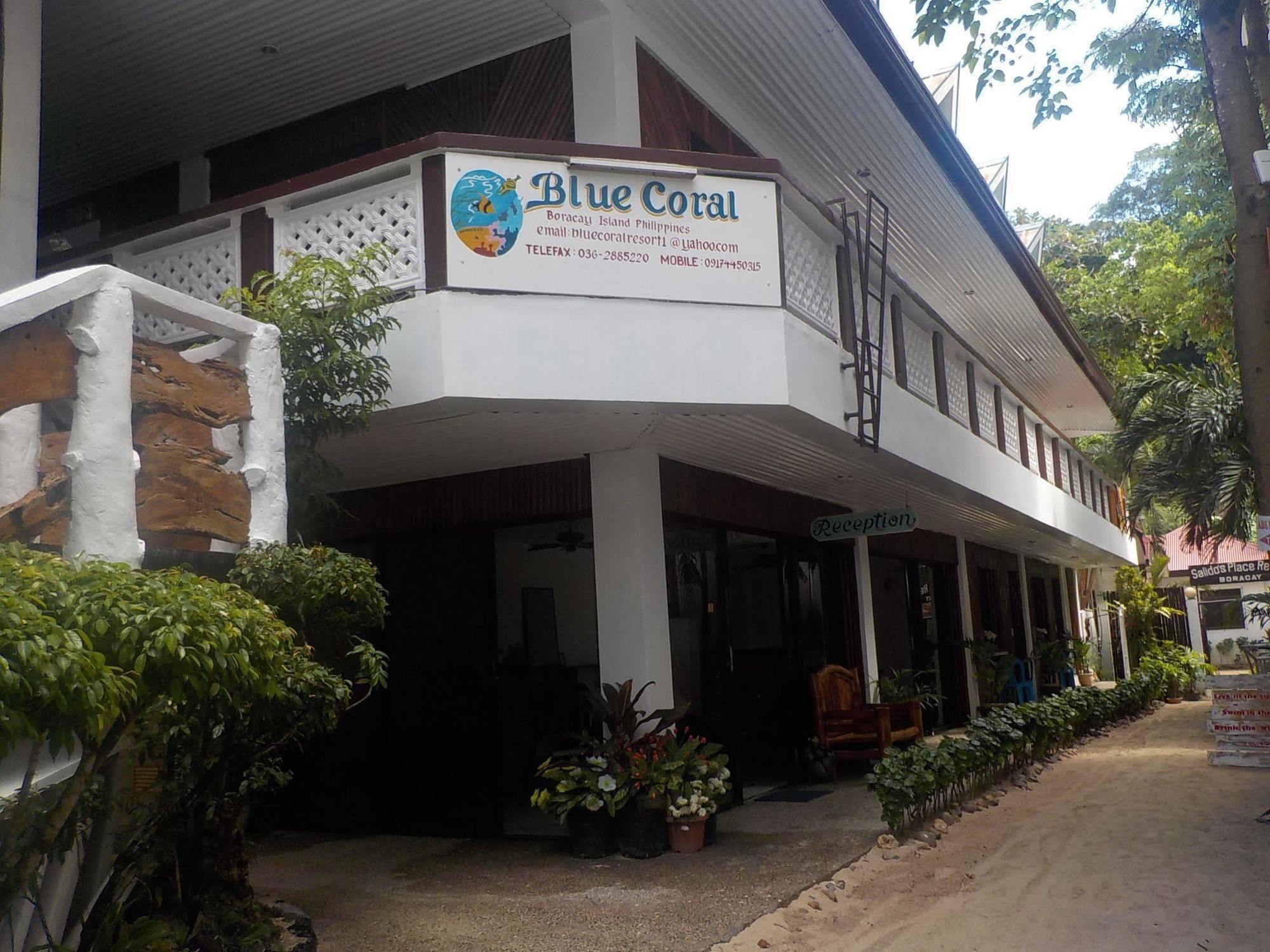 Manoc-Manoc Blue Coral Resort Boracay מראה חיצוני תמונה